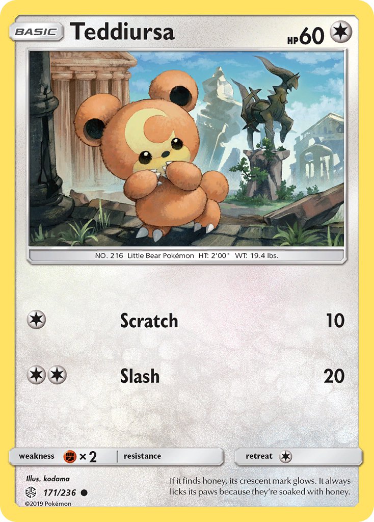 Teddiursa [Reverse Holo]